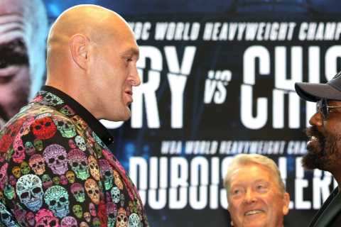 ‘We used to be pals.. until he backed my rival’ – Tyson Fury reveals betrayal caused him to fall out with Derek Chisora