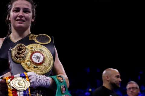 Katie Taylor STILL the lightweight queen with dominant display over Karen Carabajal – winning by unanimous decision