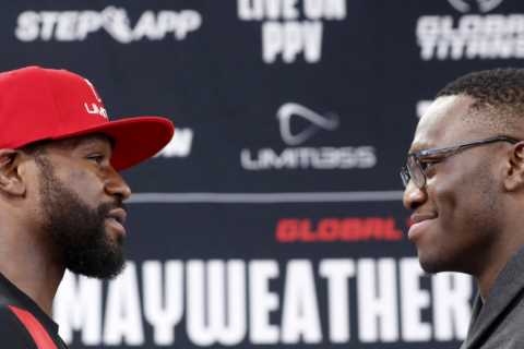 Floyd Mayweather vs Deji net worth: How superstars compare ahead of Global Titans fight