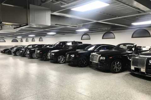 Inside Floyd Mayweather amazing car collection worth over £2m from a Rolls-Royce Phantom to Ferrari 488