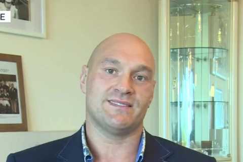 Tyson Fury jokes ‘being at home with six kids and a dog would drive any man out of retirement’ ahead of Chisora fight