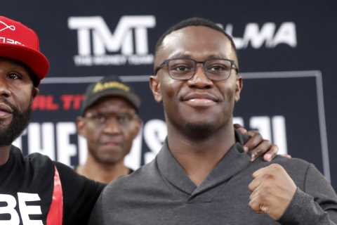 Floyd Mayweather’s exhibition fight with YouTube star Deji ‘IN DOUBT after bitter row erupts backstage’