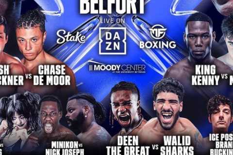 Misfits Boxing 3 fight card and live stream guide: Hasim Rahman Jr vs Vitor Belfort headlines, Fangs vs 6ar6ie6 on show