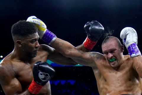 ‘He’s not a killer’ – Anthony Joshua called out by forgotten rival Jarrell Miller who says Oleksandr Usyk ‘beat him up’