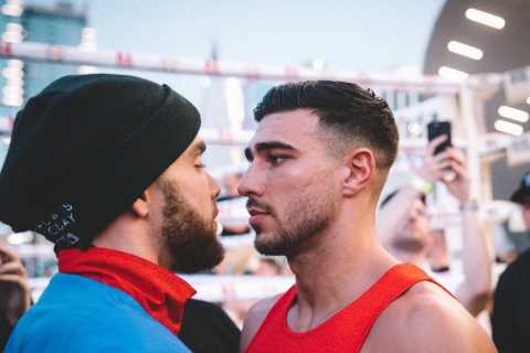 Tommy Fury to fight Cameroonian Rolly Lambert in place of Paul Bamba on Floyd Mayweather’s undercard