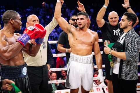 Tommy Fury’s dad John wants son’s celebrity grudge match with Jake Paul on Tyson’s 62,000-seat undercard NEXT MONTH