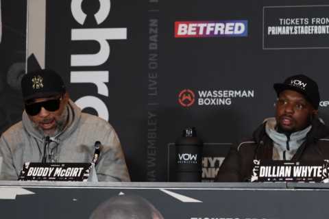 Dillian Whyte’s new trainer admits he has NEVER watched Brit heavyweight fight ahead of return against Jermaine Franklin