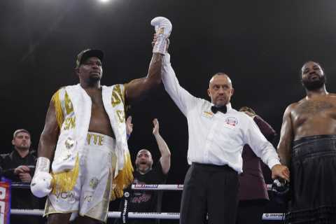 ‘I deserve another shot’ – Fuming Jermaine Franklin demands Dillian Whyte rematch after being ‘robbed’ in fight