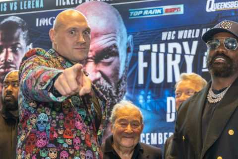 ‘F****** fakers’ – Derek Chisora claims NOBODY is in boxing for anything other than money ahead of huge Tyson Fury bout