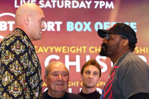 Tyson Fury’s former coach tells Derek Chisora how he can WIN trilogy fight but admits it will be a ‘difficult night’