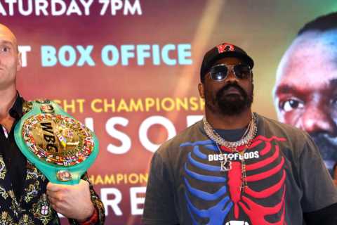 Tyson Fury isn’t facing me because I’m his mate, I come to fight and I plan to KO him, says Derek Chisora