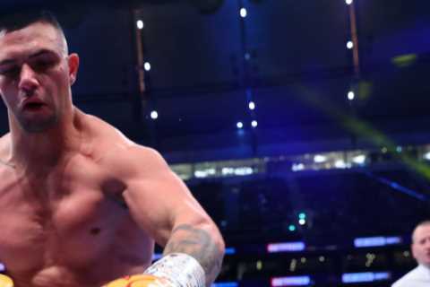 ‘Clearly concussed’ – Frampton slams Dubois’ trainer for letting him fight on against Lerena after THREE knock downs