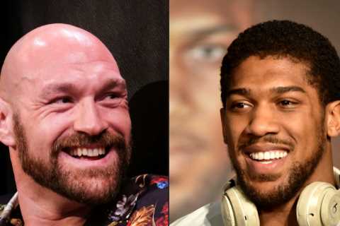 Tyson Fury claims Anthony Joshua ‘s*** himself’ over December fight and was scared of being ‘SPANKED’ on TV