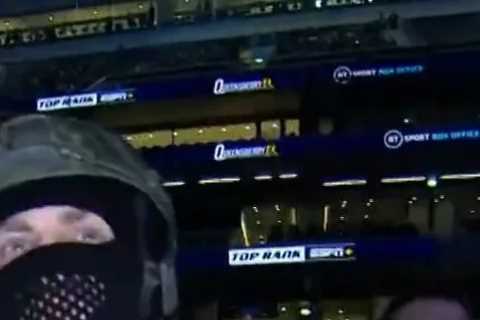 Ukrainian boxer Denis Berinchyk wears full military uniform for ring walk on Tyson Fury vs Derek Chisora undercard