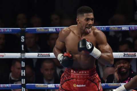 Anthony Joshua reveals he wants Dillian Whyte grudge rematch over Tyson Fury fight as London rival ‘has more swag’