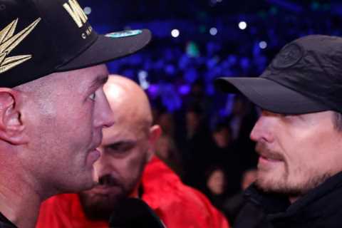 ‘When the cameras are off he’s different’ – Oleksandr Usyk joins Dillian Whyte in calling Tyson Fury ‘Luke’
