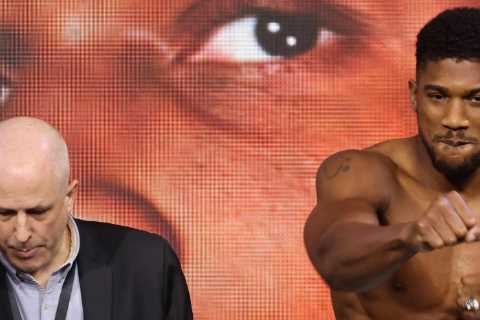 Anthony Joshua jokes he’s an ‘old man’ coming to the end of boxing career as he vows to ‘make these last years count’