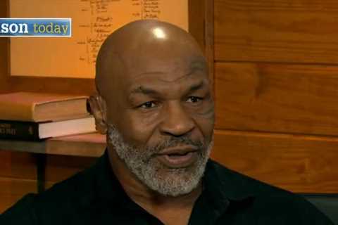 Watch stony-faced Mike Tyson make TV host Tucker Carlson laugh nervously as he says he ‘wanted to kill’ opponents