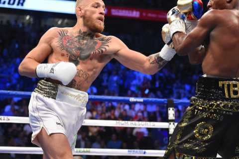 Conor McGregor says he ‘carried’ Floyd Mayweather in boxing fight as UFC star feuds with rival Nate Diaz online