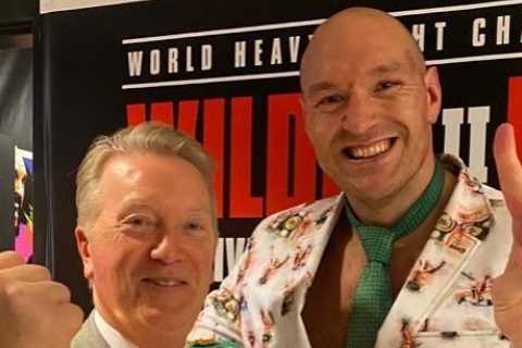 Tyson Fury and Oleksandr Usyk face rematching WITHOUT all four belts on the line, reveals promoter Frank Warren