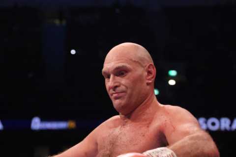 Tyson Fury opens up on first ever fight in pair of Donald Duck trackies that fell down whenever he threw a punch