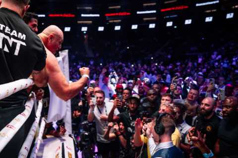 Tommy Fury’s dad John hailed by ex-UFC star for calling out Jake Paul topless and trying to close deal for celeb fight