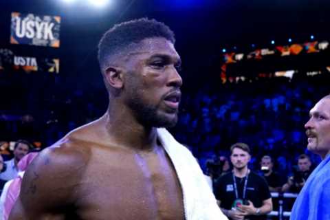 Anthony Joshua ‘is in talks to face Tyson Fury opponent Otto Wallin as part of three-fight plan for 2023’