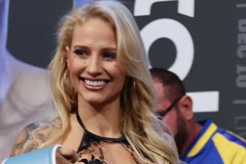 Ebanie Bridges’ sexy snaps REMOVED by Instagram as boxer and OnlyFans model rages ‘get a f***ing life’