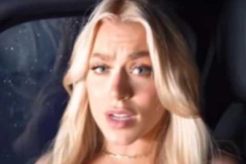 OnlyFans star Elle Brooke stuns in sexy lingerie, slippers and birthday sash for face off with TikToker Faith Ordway