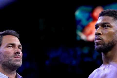Anthony Joshua will return against ‘a quality heavyweight’ and ‘not taking an easy fight’ on April 1, says Eddie Hearn