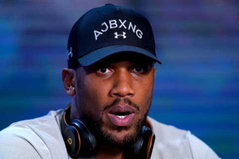 Anthony Joshua training in America because ‘he can’t breathe’ in UK and will return ‘reinvigorated’, says Eddie Hearn