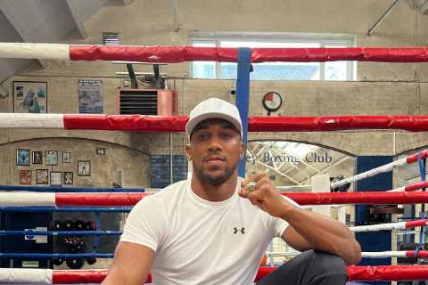 Anthony Joshua accused of ‘ducking’ Deontay Wilder grudge match as he prepares for crucial April return