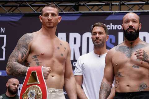 ‘I know for a fact I’m better than him’ – Anthony Joshua’s potential comeback opponent Demsey McKean calls out Brit