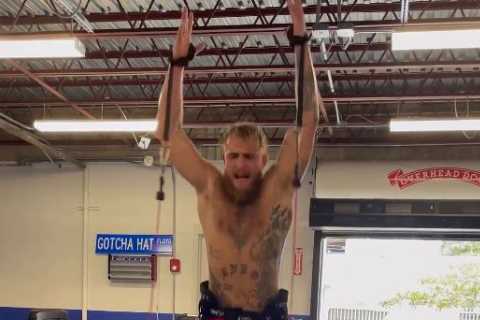 Jake Paul celebrates 26th birthday with gruelling strength and conditioning training as Tommy Fury fight is ‘DONE DEAL’