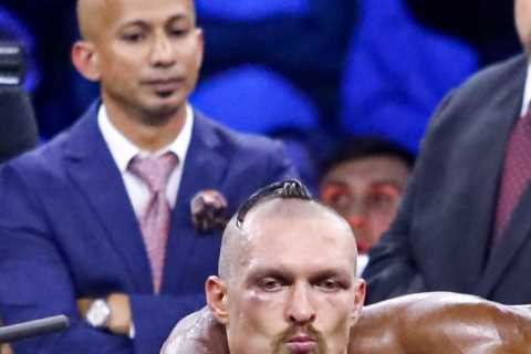 Anthony Joshua’s team slammed for letting him have meltdown after Usyk loss as Brit targets April fight with new trainer