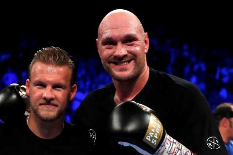 Tyson Fury will ‘STRUGGLE’ against Oleksandr Usyk if he fights a certain way, warns ex-coach Ben Davison