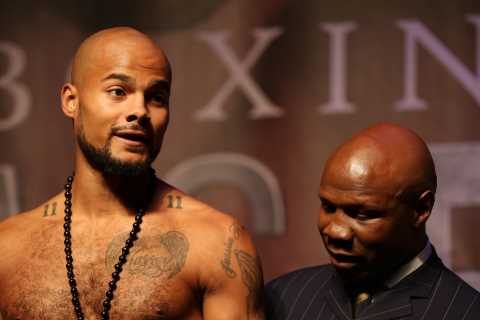 Who was Sebastian Eubank and what was late son of Chris Eubank’s boxing record?