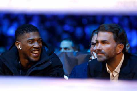 Eddie Hearn reveals fighters ‘in the mix’ to face Anthony Joshua next as April return set to be announced next week
