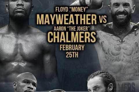 Floyd Mayweather announces fight against Geordie Shore star Aaron Chalmers in shock event at O2 Arena