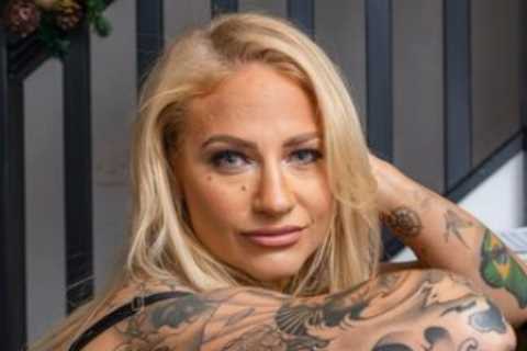 Inside Ebanie Bridges’ home with grand piano, boxing memorabilia and framed pictures of boobs and bums on wall