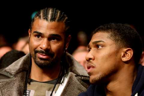 Anthony Joshua warned by David Haye he is ‘doing something wrong’ in Jermaine Franklin fight if he can’t ‘blast him out’