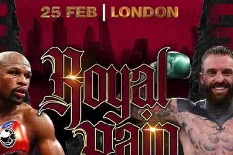 Floyd Mayweather and Aaron Chalmers look to upstage Jake Paul and Tommy Fury as two fights scheduled on SAME DAY