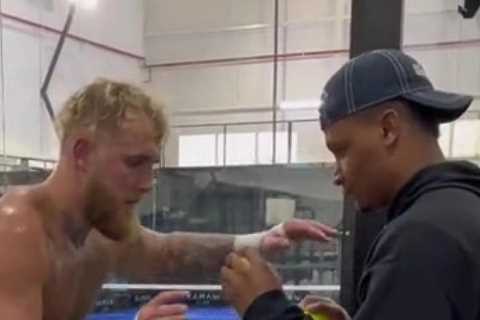 Watch Jake Paul training for Tommy Fury fight as YouTuber says rival will ‘hate the sport of boxing’ after grudge match