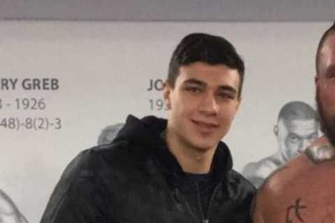 Tommy Fury looks unrecognisable as a skinny teen next to Eddie Hall before going on Love Island and becoming pro boxer