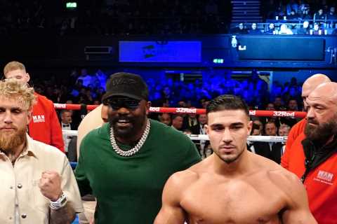 KSI urged to fight winner of Jake Paul vs Tommy Fury by pal Derek Chisora who hails ‘delicious’ Saudi grudge match