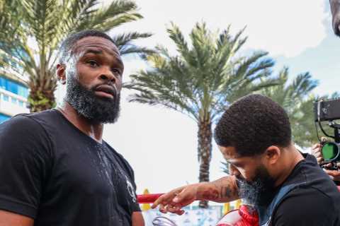 ‘It made me want to hurt him’ – KSI accused of ‘very disrespectful’ contract talks with ex-UFC champ Tyron Woodley