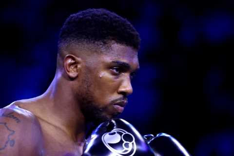 Anthony Joshua agrees to April 1 boxing return against Jermaine Franklin… but Eddie Hearn says fight is NOT signed