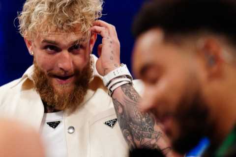 Jake Paul in row with Tommy Fury after accusing rival of being ‘SCARED’ to show up to Saudi Arabia press conference