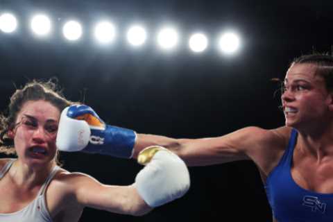 Aussie boxing star Skye Nicolson beats Tania Alvarez in New York to continue path to world title shot