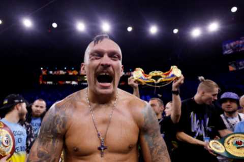Tyson Fury cries over love films and is completely different person to bad guy act, claims Oleksandr Usyk